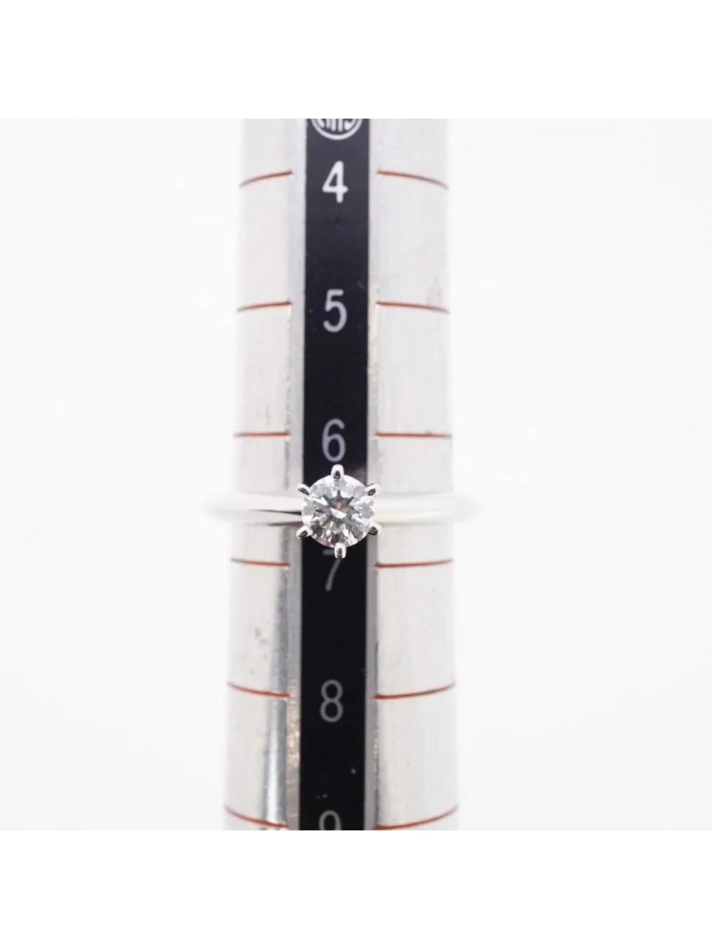 Tiffany & Co Ring Solitaire Platinum Diamond